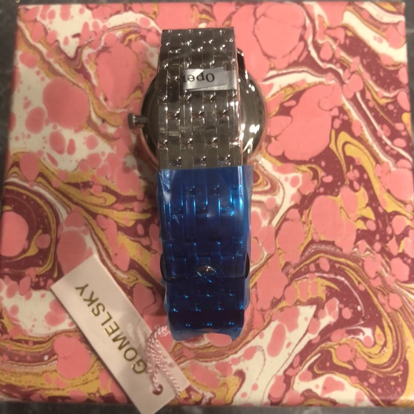 Gomelsky Audry Steel White Dial Quartz Ladies Watch - Picture 5 of 5